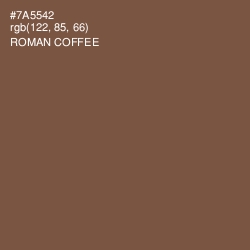 #7A5542 - Roman Coffee Color Image